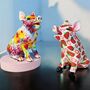 Strawberry Pig And Splash Art Pig Sculptures, thumbnail 5 of 11