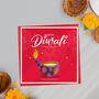 Personalised Diwali Lamp Card, thumbnail 1 of 2