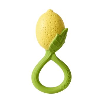 Natural Rubber Lemon Rattle, 2 of 4