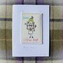 Personalised, Embroidered Christmas Angel Card, thumbnail 2 of 4