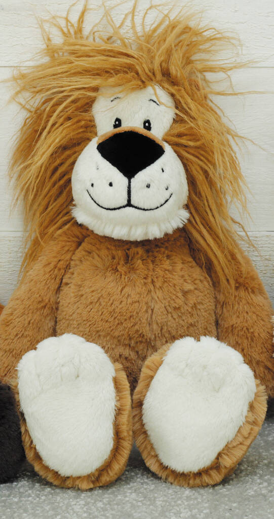 lion soft toy making