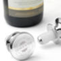 Personalised Happy Anniversary Bottle Stopper, thumbnail 1 of 3