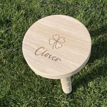 Personalised Children's Wooden Stool, 4 of 7