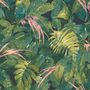 Lush Green/Pink Wallpaper, thumbnail 3 of 5