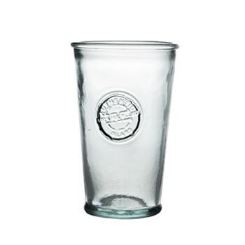Recycled Glass Tumblers Set Six | Authentic Three Sizes, 4 of 5