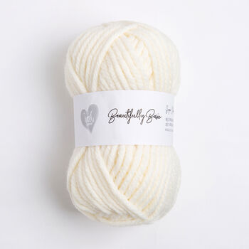 Monogram Cushion Easy Knitting Kit, 6 of 10