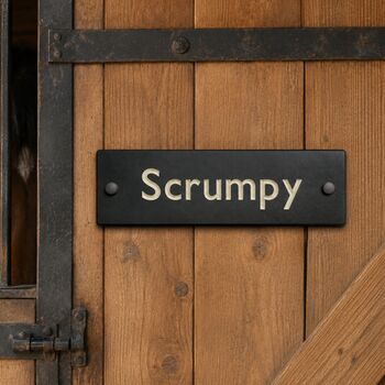 Slate Stable Sign, 4 of 8