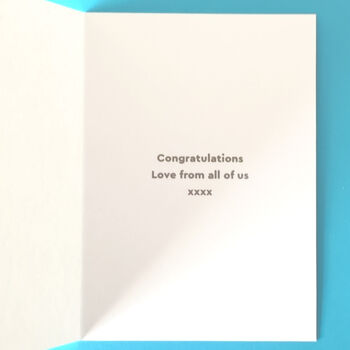 New Baby Twins Origami Heart Card, 5 of 6