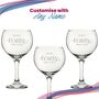 Personalised 40th Birthday Cubata Gin Glass, thumbnail 4 of 8