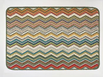 My Stain Resistant Candy Multi Green Zig Zag, 3 of 7