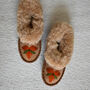 Women's Sheepskin Moccasin Slippers Linzie, thumbnail 7 of 8