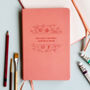 Personalised Wild Rose Notebook Journal, thumbnail 1 of 10
