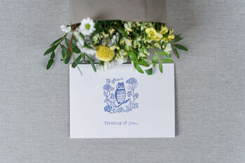 'Thinking Of You' Posy Flower And Card Gift, 11 of 12