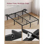 Metal Double Bed Frame With Storage Holder, thumbnail 5 of 6