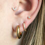 14 Carat Gold Butterfly Labret Earring, thumbnail 1 of 5