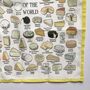 Cheeses Of The World Tea Towel, thumbnail 7 of 9