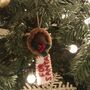 Handmade Felt Snack For Santa Hanging Decoration, thumbnail 3 of 3