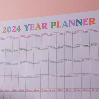 2024 Wall Year Planner | This Is The Year | Landscape, 2 of 7