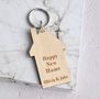 Personalised Happy New Home Keyring, thumbnail 1 of 3