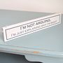 'I'm Not Arguing' Hand Painted Wooden Sign, thumbnail 3 of 4