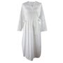 Ladies Sweetheart Nightdress With Side Ties 'Virginia', thumbnail 8 of 9