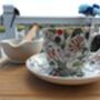 Large Cup And Saucer In Hedgerow Bramble Design, thumbnail 5 of 12