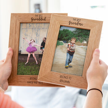 Personalised Best Grandparents Belong To Photo Frame, 2 of 7