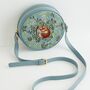 Chloe Circle Bag Embroidered Dormouse Blue, thumbnail 2 of 8