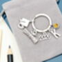 Personalised 2026 Graduation Keyring, Graduation Cap, thumbnail 10 of 12
