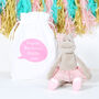 Plush Ballerina Hippo And Personalised Gift Bag, thumbnail 2 of 5