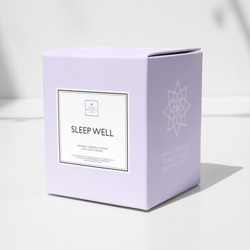 Personalised 'Sleep Well' Scented Candle, 4 of 7