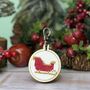 Dashing Through The Snow! Christmas Mini Matchbox Cross Stitch Kit, thumbnail 4 of 5