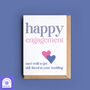 Funny Sweary Engagement Card, thumbnail 1 of 2