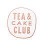 'Tea And Cake Club' Enamel Pin, thumbnail 6 of 6