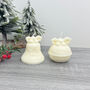 Christmas Pudding Decoration Christmas Candles, thumbnail 7 of 9