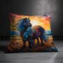 Shetland Pony Hand Made Poly Linen Cushions, thumbnail 7 of 9