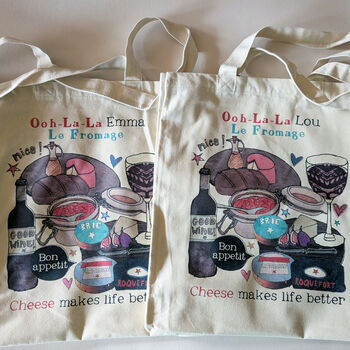 Personalised Cheese Lover Bag, 10 of 11