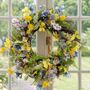 Country Meadow Floral Wreath, thumbnail 1 of 2