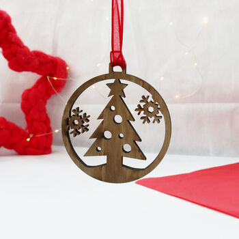 Cut Out Christmas Tree Ornament, 4 of 8