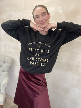 Personalised Life Is Better At Christmas Jumper, 5 of 5