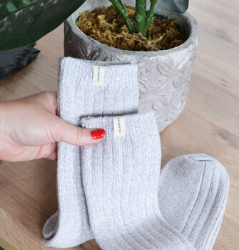 Wrapped Snug Gift Socks, 3 of 9