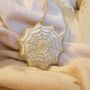 Irish Linen Spider’s Web Halloween Christmas Decoration, thumbnail 1 of 7