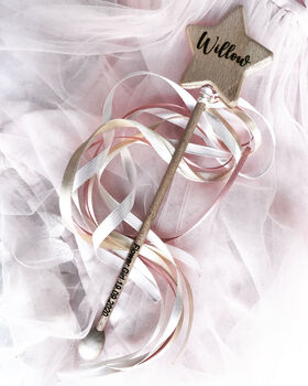Personalised Flower Girl Wand, 4 of 5