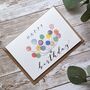 Watercolour Balloons Birthday Card, thumbnail 1 of 2