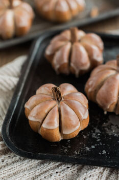 Pumpkin Bread Rolls Baking Kit, 4 of 6