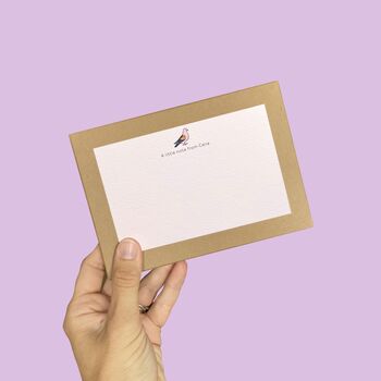 Personalised Pigeon Correspondence Cards / Notelets, 4 of 4