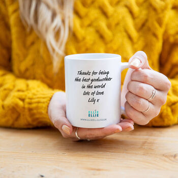 'A Godparent Is A Gift' Mug, 3 of 7