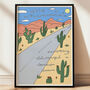 Lainey Wilson “Whirlwind” Art Print – Western Desert Illustration, Country Music Wall Art Poster, thumbnail 4 of 7