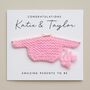 Personalised Parents To Be / Baby Shower Congratulations Card, thumbnail 4 of 5