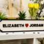 Personalised Wedding Gift Bride And Groom Roadsign, thumbnail 5 of 5